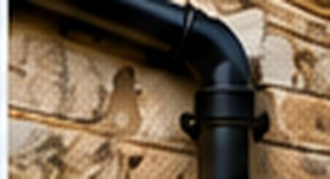 Example of rainwater downpipe